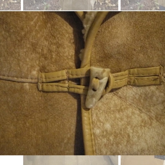1970s SAWYER OF NAPA Boho Shearling Sheepskin S - Picture 6 of 7